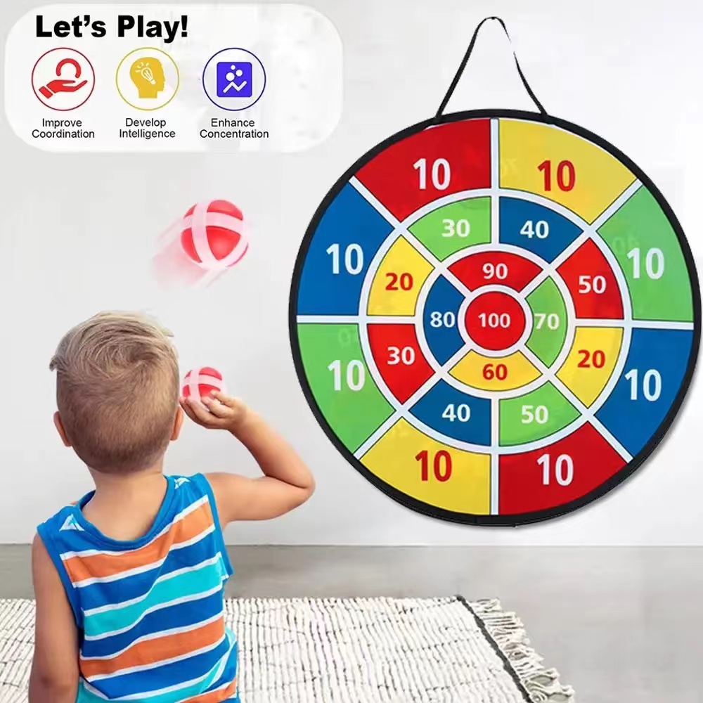Catch Ball Velcro - Children with Sticky Ball Large Dart
