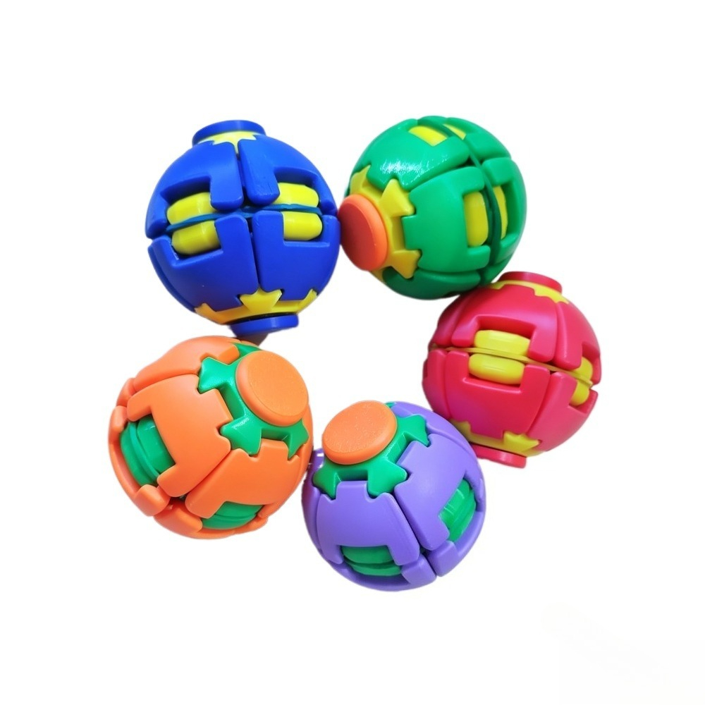 Party Games Questions - Transforming Fidget Spinner Ball Press To