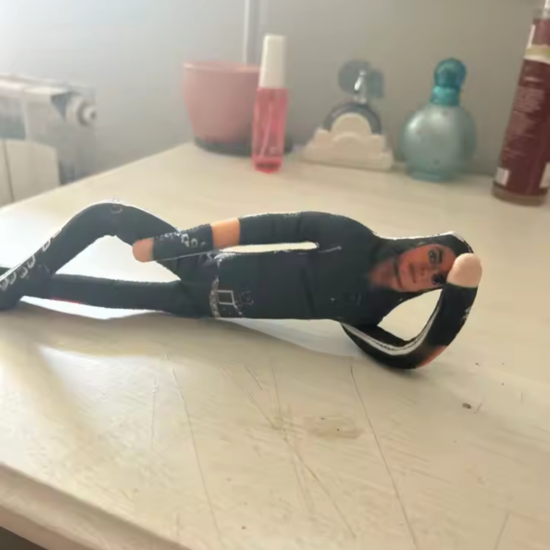 Party Games Questions - New Michael Jackson Bendable Plush Doll