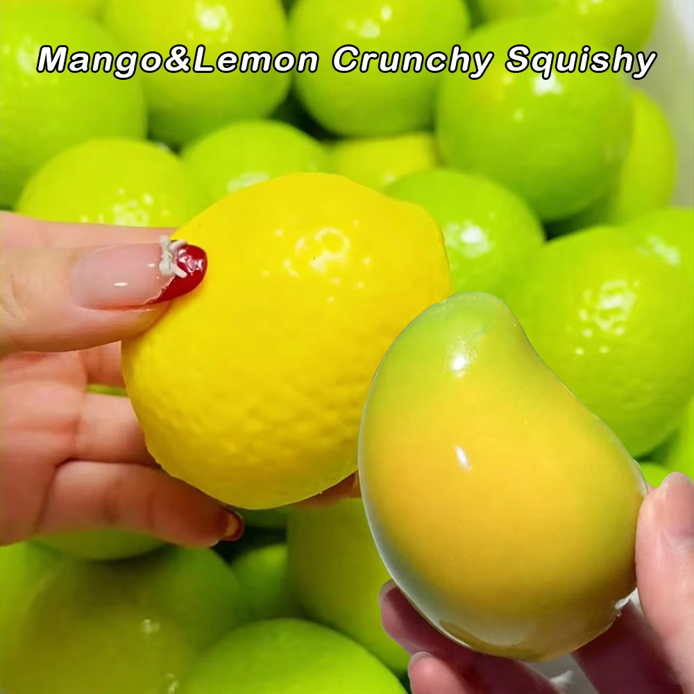 Party Games Questions - Handmade Crispy Lemon Stress Ball Squeeze