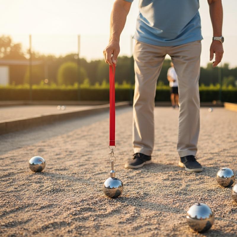 Bocce Ball Lawn - (BF06)Magnetic Ball Throwing Picker Portable Bocce