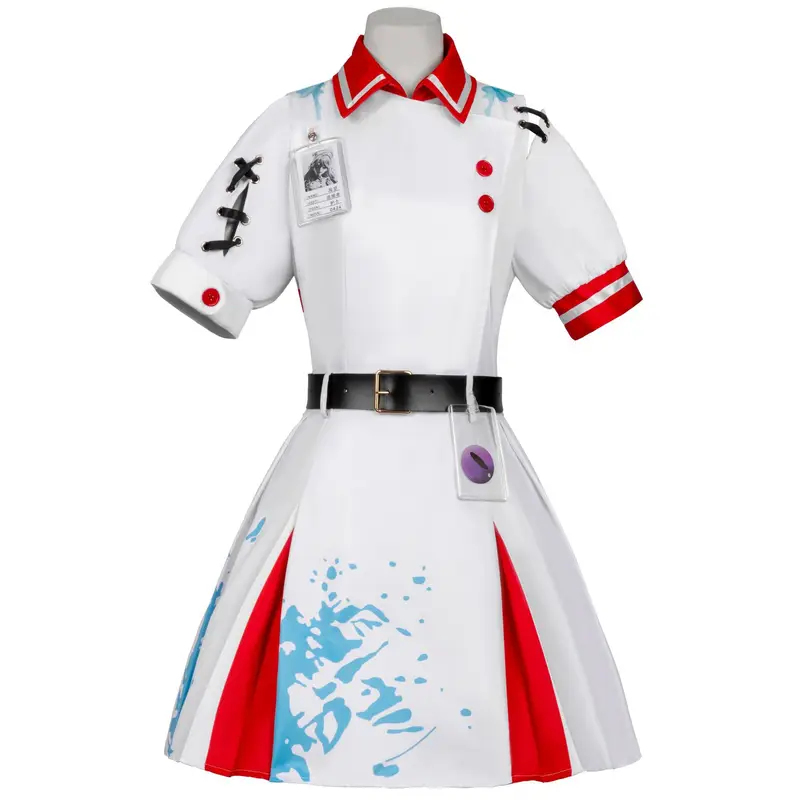 Party Games Eggy - w;2,c\4.g;Game Heather Cosplay Costumes White Nurse
