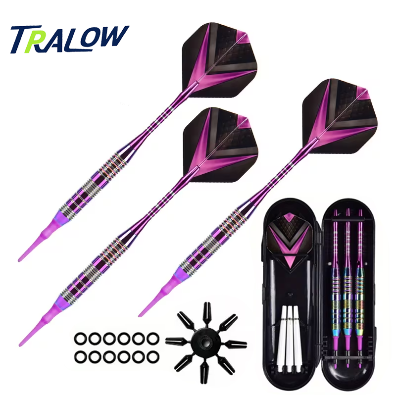 TRALOW Soft Tip Darts Set-with - Party Games Competition 评论和价格