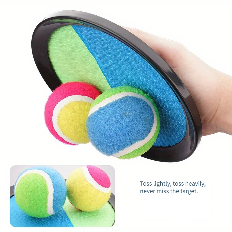 1 Set  Kids Sucker Sticky Ball - Catch Ball Velcro 评论和价格
