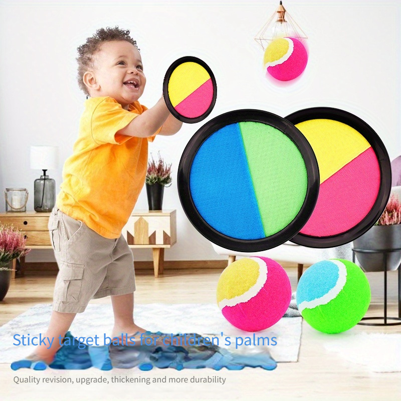 1 Set  Kids Sucker Sticky Ball - Catch Ball Velcro 评论和价格
