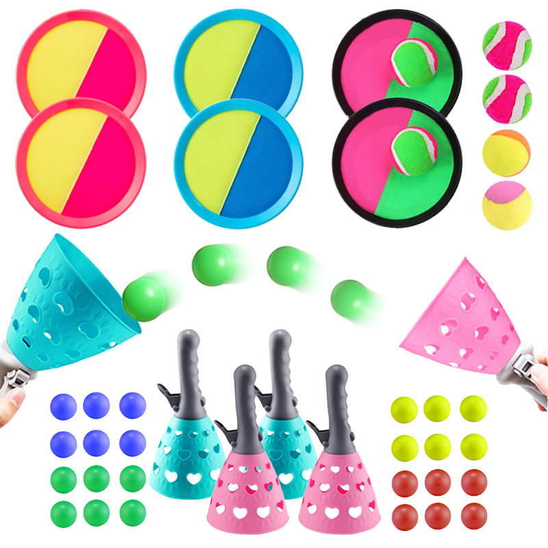 Toss and Catch Ball Set Outsid - Catch Ball Velcro 评论和价格