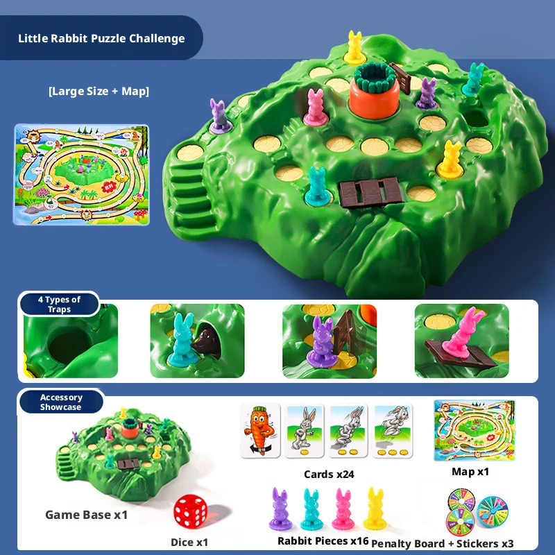 Hot Sale Fun Toy Rabbit Trap U - Party Games Kids Birthday 评论和价格