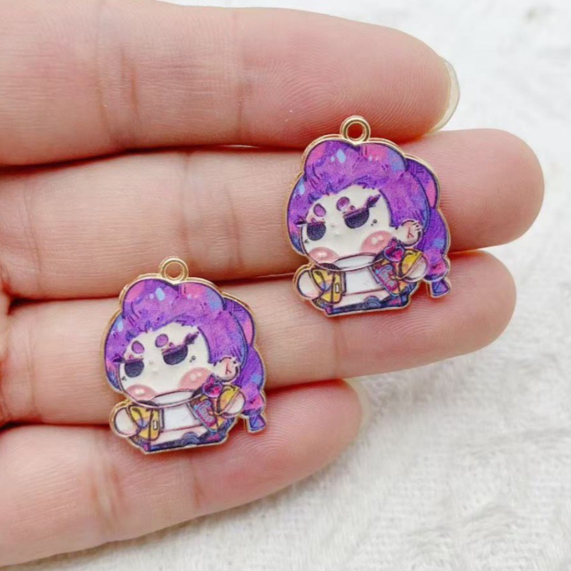 10pcs Cartoon Anime Pendant Oi - Party Games Questions 评论和价格