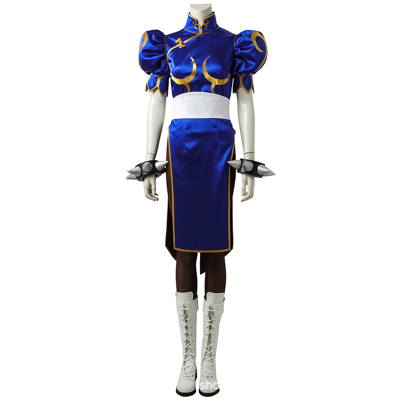 Chun Li Cosplay Costume Full S - Party Games You Can Play 评论和价格