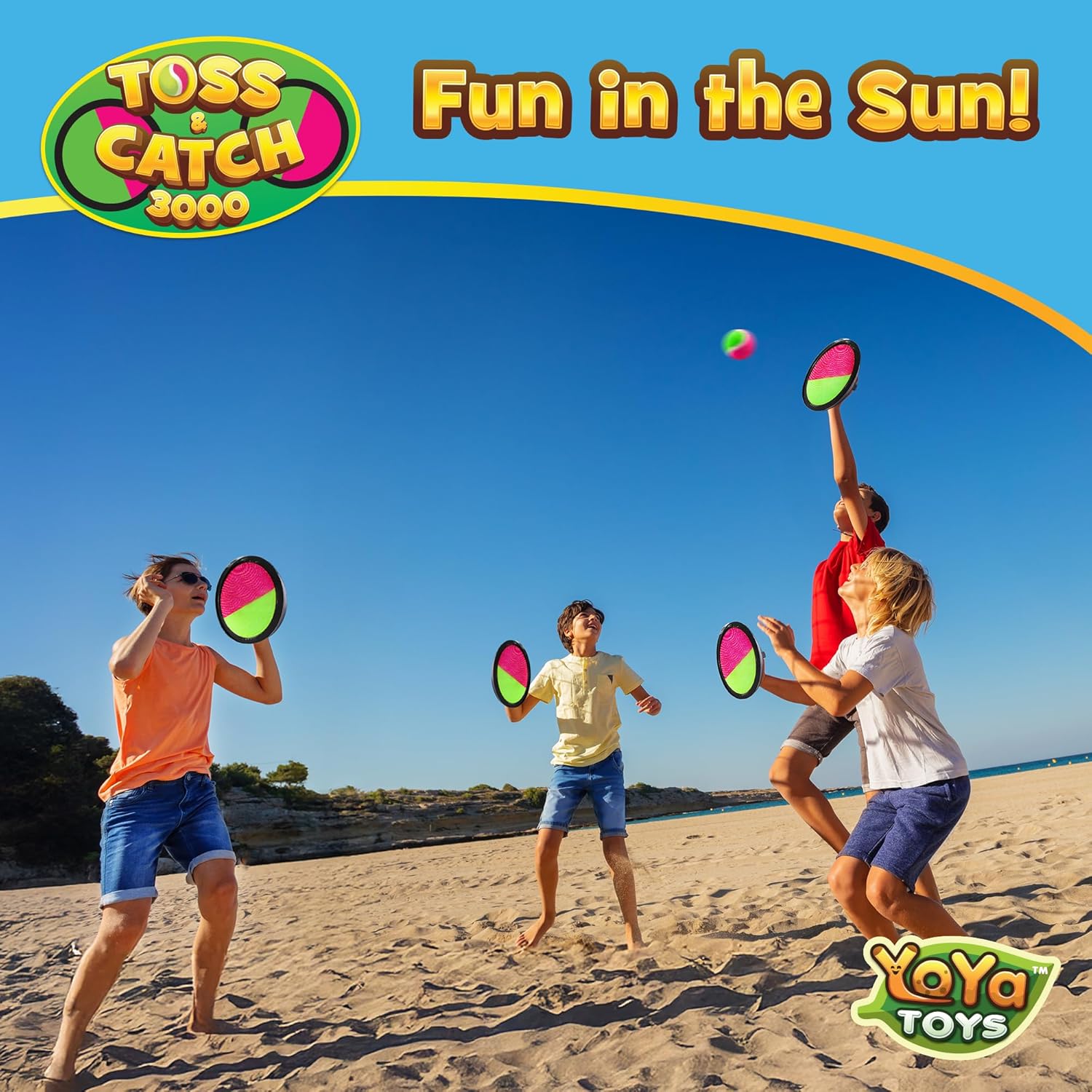 Kids Sticky Disc Toss Catch Ba - Catch Ball Velcro 评论和价格