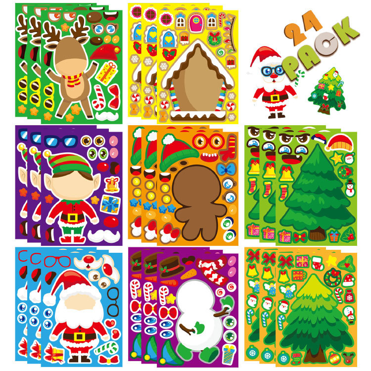 Kawaii Christmas Puzzle Sticke - Party Games Instagram 评论和价格