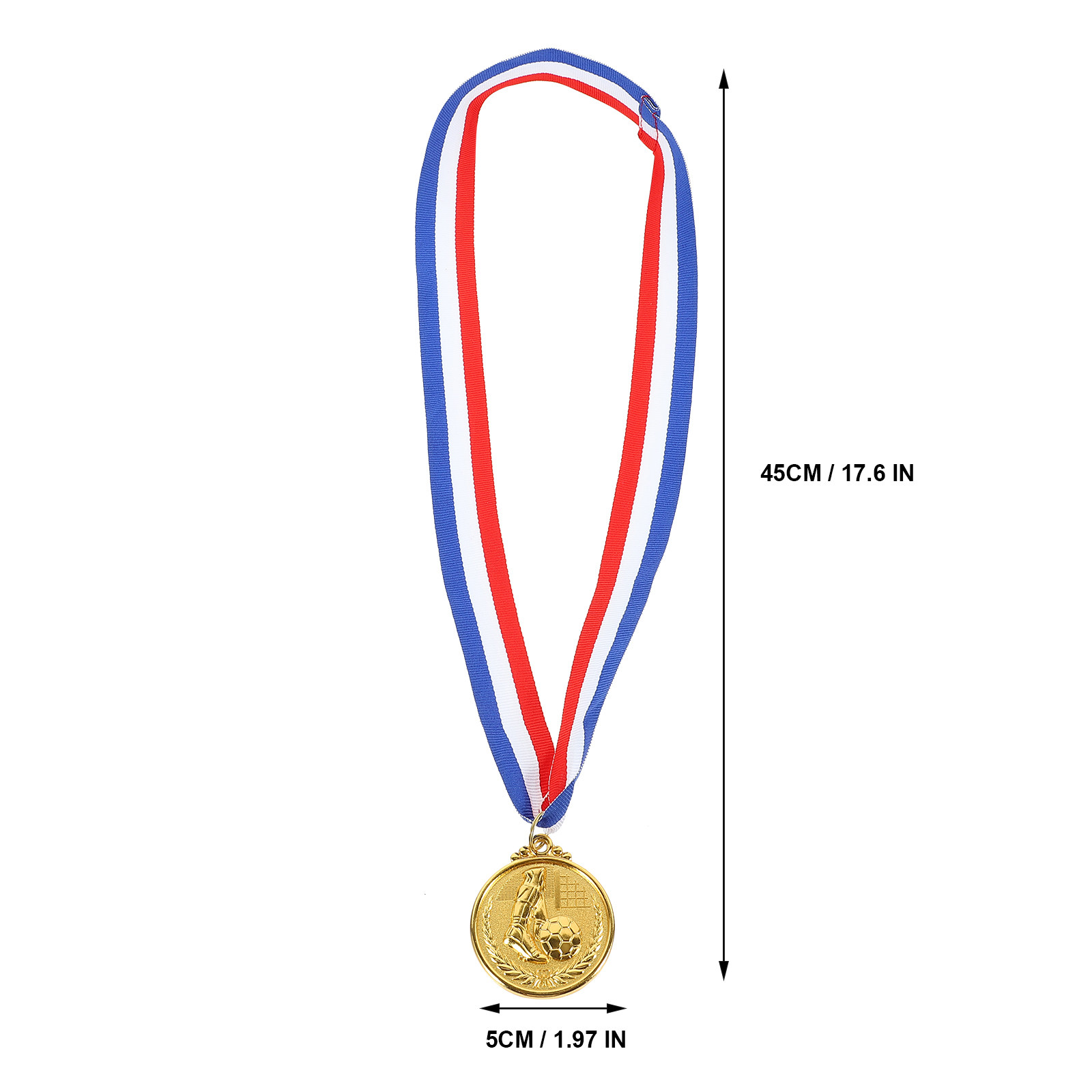 Soccer Medals Zinc Alloy Footb - Party Games Competition 评论和价格