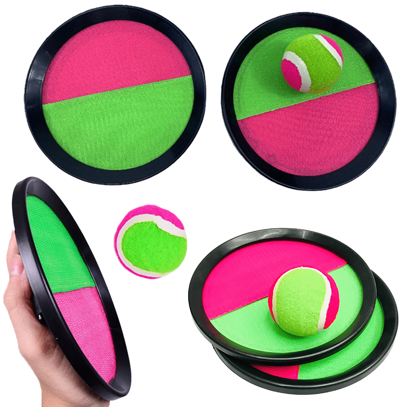 Sticky Ball Toy Set Kids Color - Catch Ball Velcro 评论和价格