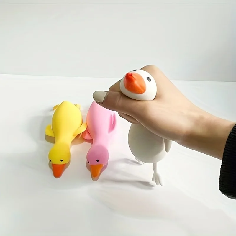 Funny Cute Stretchy Soft Duck  - Party Games Kids Birthday 评论和价格