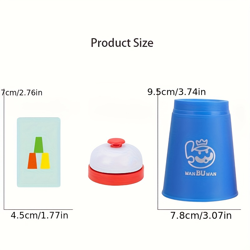 Speed Stacking Cup Set With 12 - Party Games Competition 评论和价格