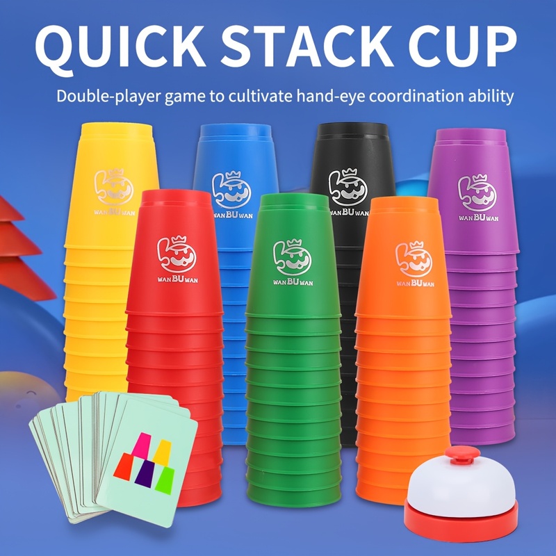 Speed Stacking Cup Set With 12 - Party Games Competition 评论和价格