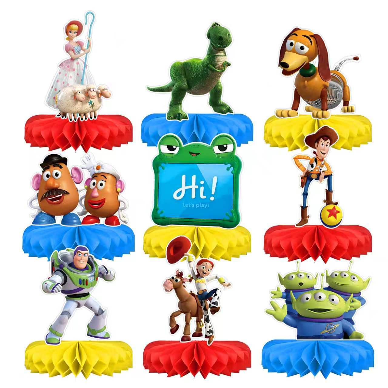 Toy Story 5 Honeycomb Centerpi - Party Games Questions 评论和价格