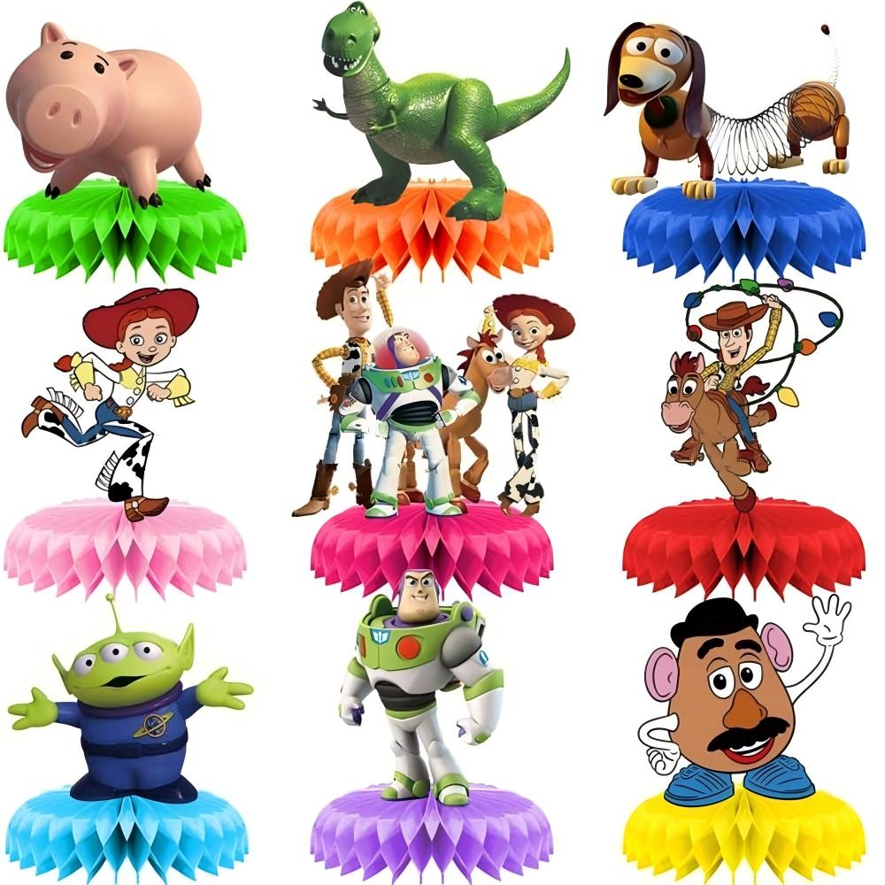 Toy Story 5 Honeycomb Centerpi - Party Games Questions 评论和价格