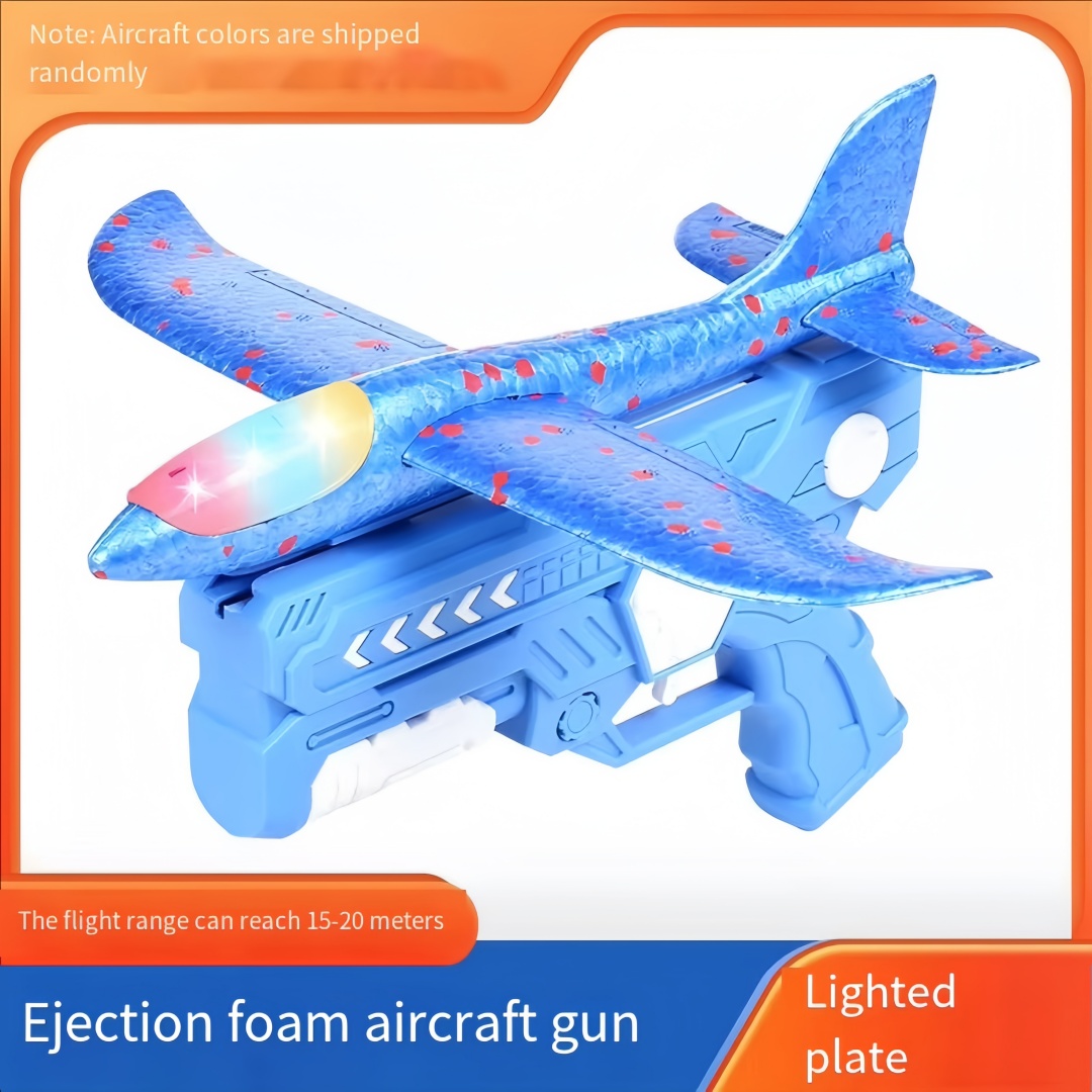 Foam Plane Gun Launcher Popula - Catch Ball Velcro 评论和价格