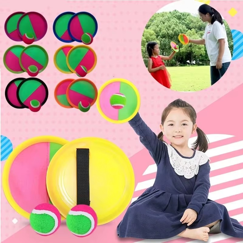 Funny Family Two Person Outdoo - Catch Ball Velcro 评论和价格