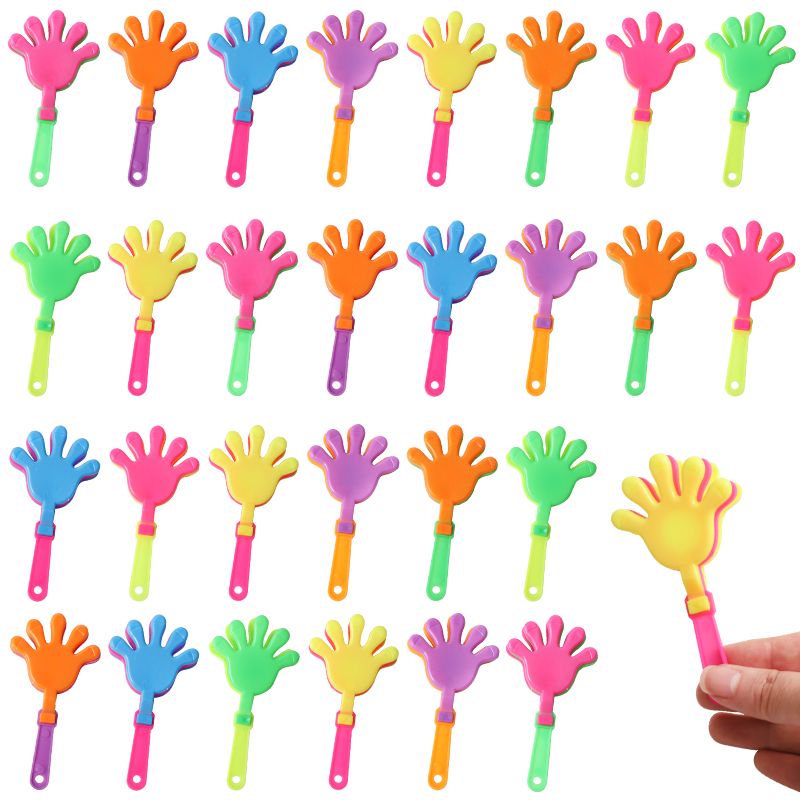 12/24Pcs Colorful Mini Hand Cl - Party Games Competition 评论和价格