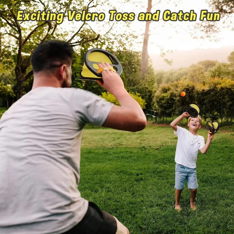 Outdoor Parent-Child Throwing  - Catch Ball Velcro 评论和价格